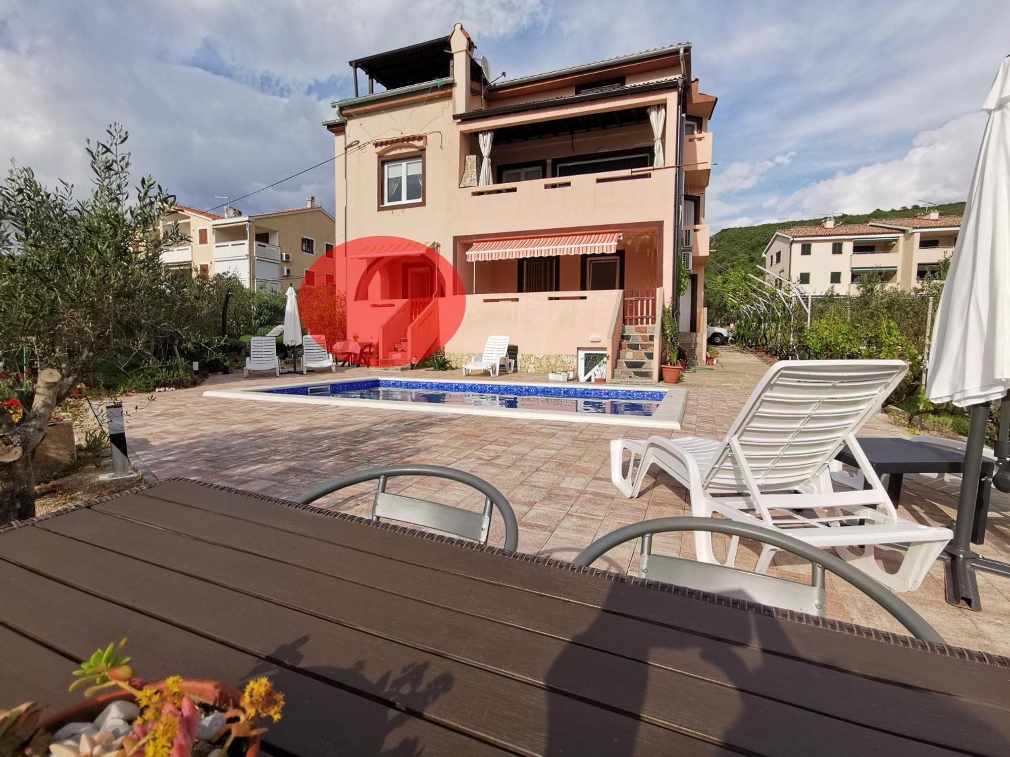 Apartman Franolic Пунат Екстер'єр фото