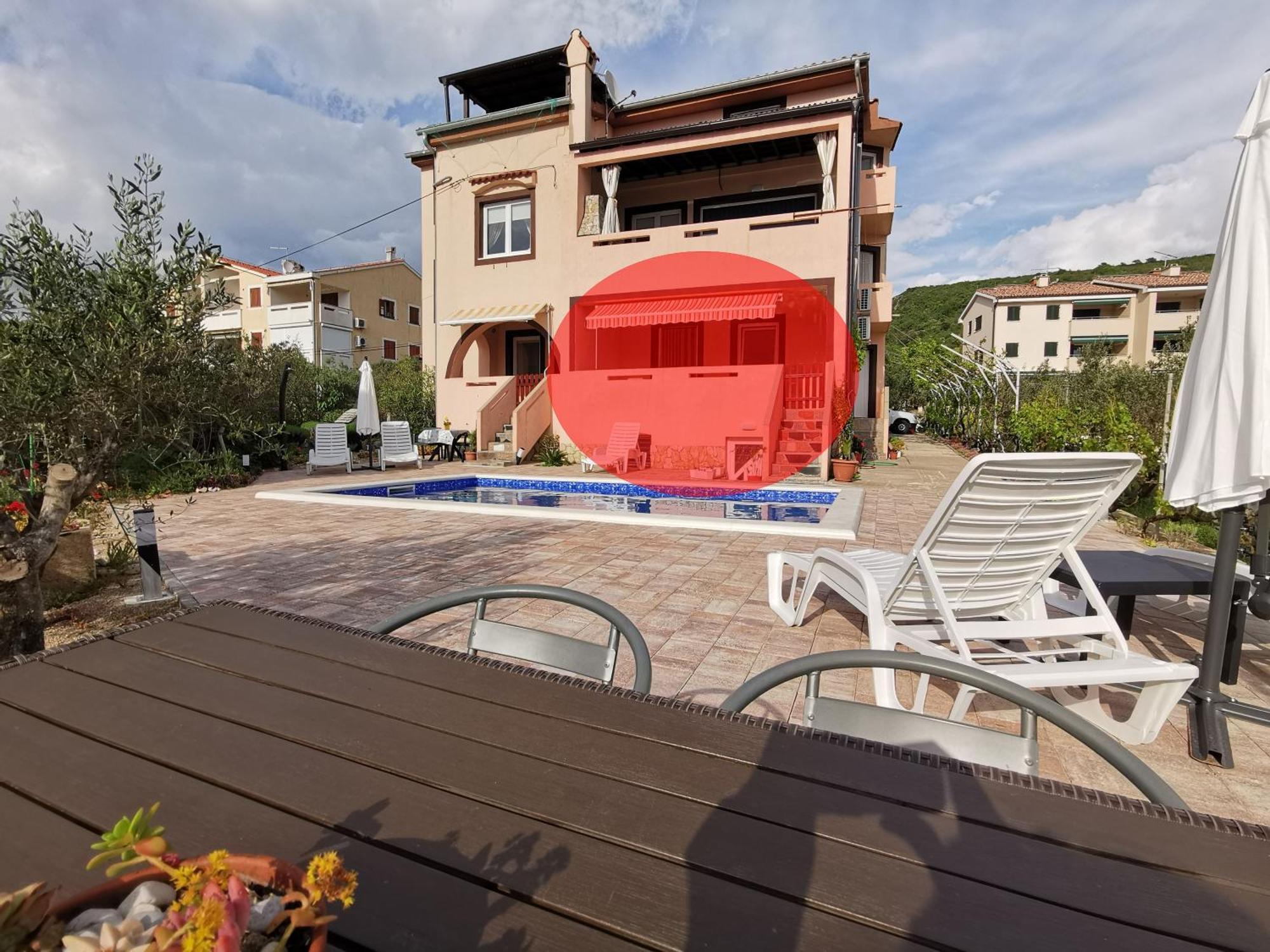 Apartman Franolic Пунат Екстер'єр фото